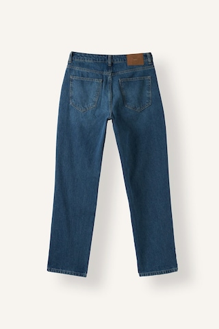 Defacto %100 Pamuk Straight Fit Yıkama Efektli Jean Pantolon H7644ax26aunm28 Mavi-nm28