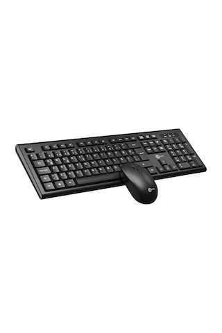 Lecoo Kw200-bk Siyah Kablosuz Ofis Klavye Mouse Seti  Numpadli