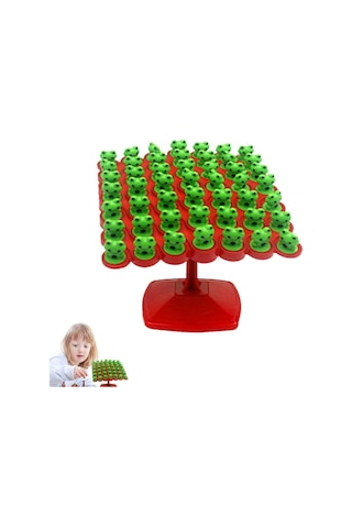 Frog Game Balance Denge Oyunu Kurbağa Denge Akıl Zeka Strateji Aile Kutu Oyunu