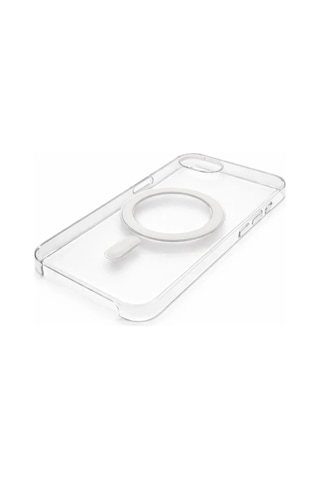 İphone 16e İle Uyumlu Magsafe Özellikli Kristal Netlik Sararmaz Pc Clear Case Şeffaf