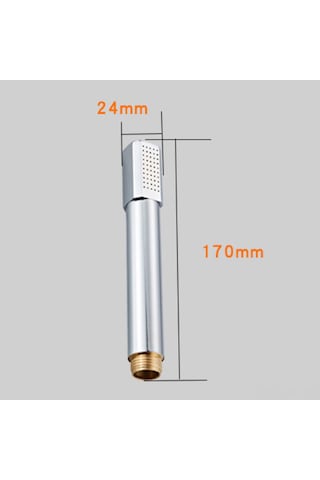 Shineyee Bakır Ve Paslanmaz Çelik Banyo Duş Başkanı, Basınçlı Su Akışı, Kolay Kurulum, Kare/daire Seçenekli Gümüş Renkli Diğer