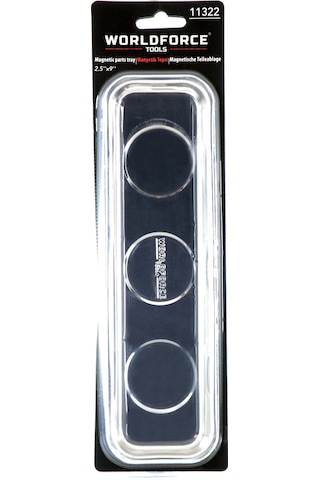 Worldforce 225x65 MM Manyetik Alet Tutucu Paslanmaz Tepsi N11.25808