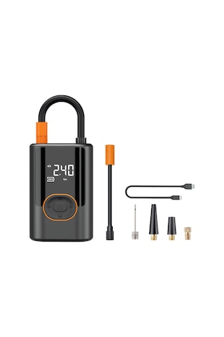 Reedark Kablosuz Araç Lastik Pompa 150 Psi, Akıllı Ekranlı, Otomatik Kapanma, Powerbank Ve Led Işıklı, Motosiklet Bisiklet Uyumlu