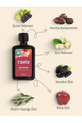 Ravlaboom Bitkisel Ve Meyve İçerikli Karışım - 250 Ml