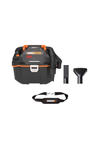 Worx Wx031.9 20volt 200w/16kpa Li-ion Kömürsüz Flexi Esnek Hortumlu Islak/kuru Süpürge & Üfleme Akü