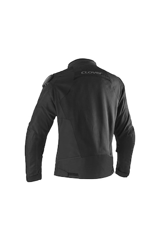 Clover Airjet-6 Korumalı Yazlık Motosiklet Montu Siyah