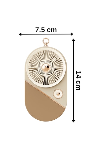 Taşınabililir Mini Usb Şarjlı 3 Kademeli El Vantilatör Fan Soğutucu Ys2528