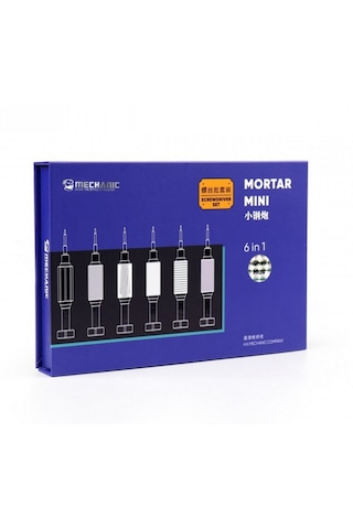 Mechanic Mortar Mini İshell Max 6in1 Tornavida Seti