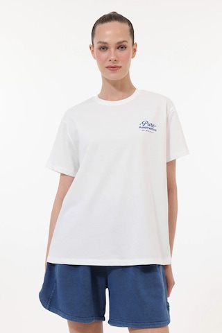 Lumberjack 6m Wb 11nera 6fx Kadın Beyaz T-shirt - 102721850