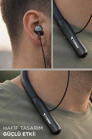 Torima TB-10 Bluetooth 5.4 Ense Askılı Kulak İçi Kulaklık