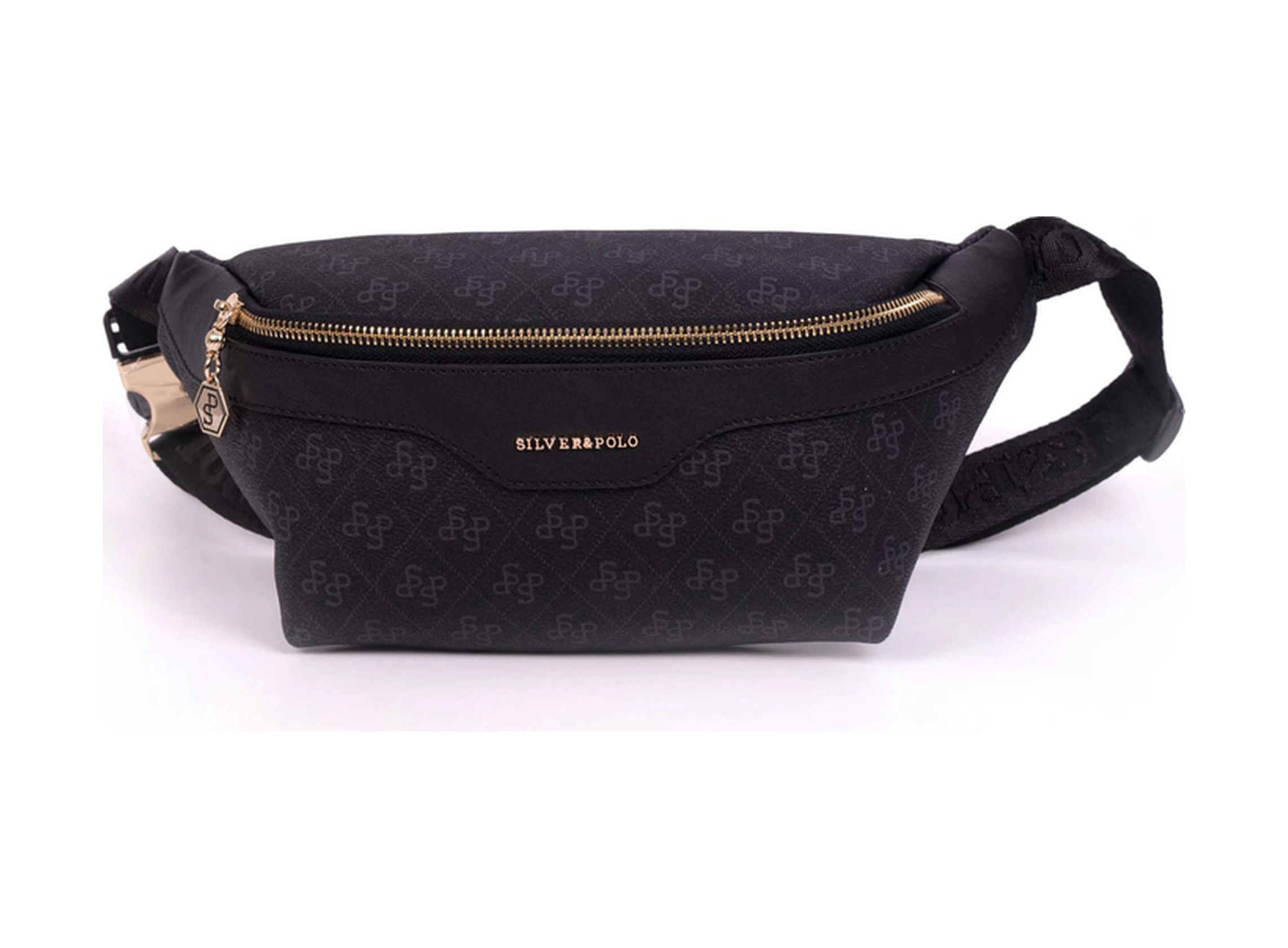 Silver Polo Kadın Bel Çanta 1192 Siyah 001
