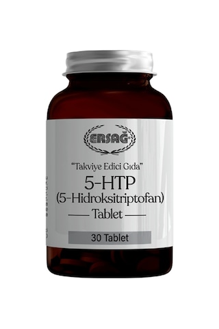 Ersağ 5-htp Hidroksitriptofan Tablet Gıda Takviyesi 30 Tablet