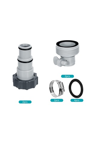 Havuz Hortumu Adaptör Takımı, 2 Tip Havuz Pompası Hortum Bağlantısı