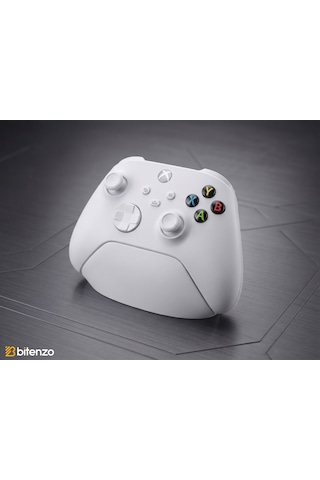 Xbox Uyumlu Tekli Oyun Kolu Standı, Minimalist Gamepad Tutucu - Beyaz