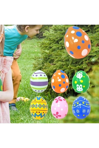 Pazly Yumurtası Yeşil Suntek Şişme Paskalya Ev Dekoru Dekorasyon Qw