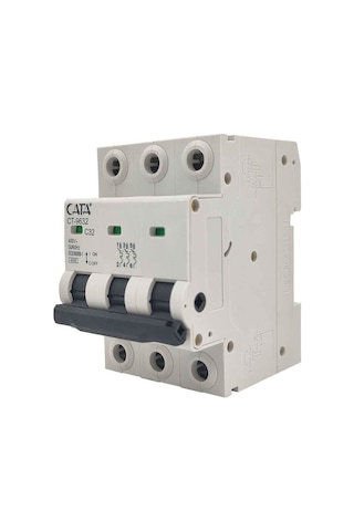 Cata Ct-9632 3x32 Amper C Tipi 4500k Trifaze Sigorta