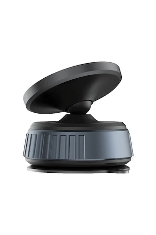 Linktech H736e Vakum Tabanlı Mıknatıslı Telefon Tutucu Siyah