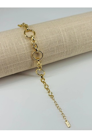 Renk Pirinç Cm Bileklik 17+4 Cm - Kbl0555 Çok Renkli
