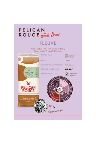 Pelıcan Rouge Fleuve Çekirdek Kahve 1 Kg Çekirdek Kahve