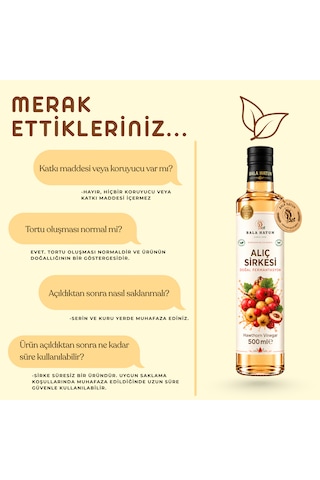 Bala Hatun Alıç Sirkesi 500ml