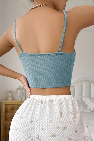Merry See Askılı Şortlu Pijama Takımı Çok Renkli
