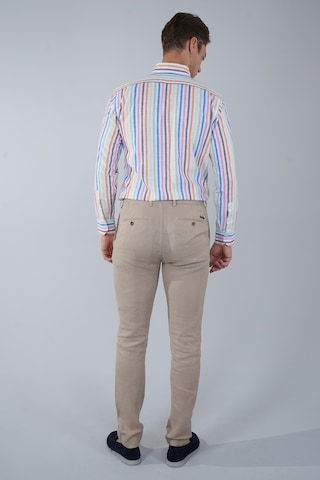 Bisse Erkek Camel Lastikli Bağcıklı Spor Keten Pantolon Pns25y25106 D70 Camel