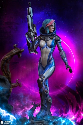 Sideshow Collectibles Bounty Hunter : Galactic Gun For Hire Statu