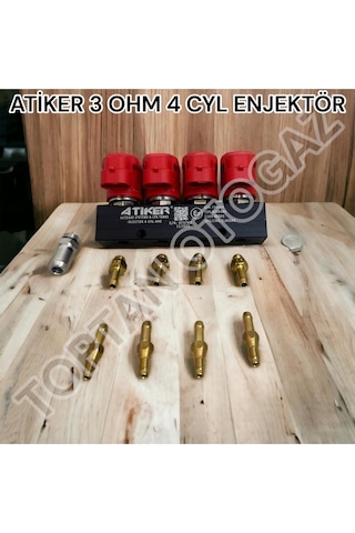Atiker Enjektör - 4 Silindir - 3 Ohm - Yeni Üretin Tarihli Atiker Enjektör - 4 Silindir - 3 Ohm - Yeni Üretin Tarihli