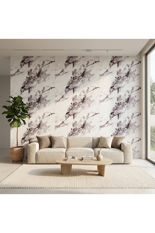 120 Cm X 280 Cm Duvar Paneli,salon,duvar,tv Ünitesi-açık Kahverengi Mermer Desen Mt216-120x280