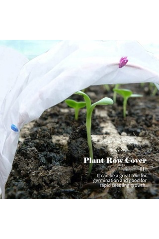 Singree 5 Adet 10 Metre Bitki Örtüsü - Don Koruma, Hızlı Büyüme Ve Yeniden Kullanılabilir Bahçe Kumaşı