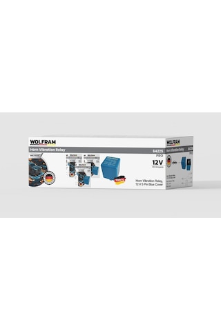 Röle Korna Titreme Pro 5 Adet - Wolfram 64425