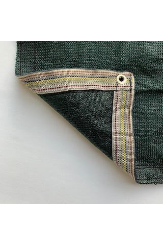 %95'lik Bahçe-çit Filesi-koyu Yeşil Güçlendirilmiş Kenar 1 M 25 M