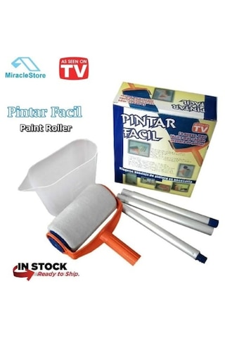 Eni Estevia Xdn Pintar Facil Pratik Damlatmayan Boya Rulosu Ve Fı