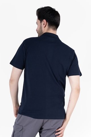 Yıldırımlar T-shirt %100 Pamuk Polo Yaka Fleto Cepli %100 Pamuk Lacivert