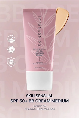 Skin Sensual Bb Krem Light 50 Spf Uva/uvb Pa++++ Leke Oluşumunu Önlemeye Yardımcı, Aydınlık Ve Canlılık