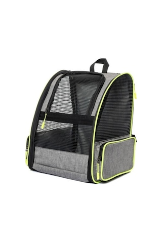 Brave Paws Sp Kedi Köpek Çantası Yıkanabilir Ve Hava Alan Piramit Model Gri