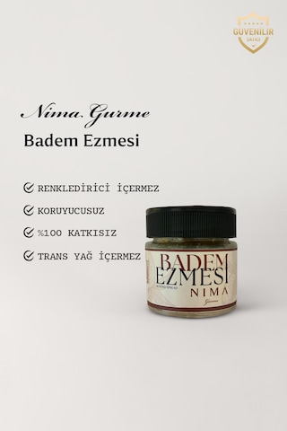 Nima Gurme Badem Ezmesi 200 G Nima Gurme Badem Ezmesi 200 G