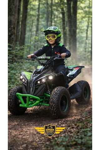 Enbest Mini Atv 4-16 Yaş Yeşil