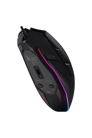Bloody W70 Max Stone Black 10K CPI OPT RGB-UC34 Kablolu Optik Oyuncu Mouse