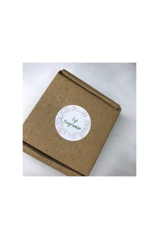 İyi Bayramlar Tebrikler Sticker Ramazan Bayramı Kurban Festa Etiket 3 Cm - 200 Adet Çok Renkli