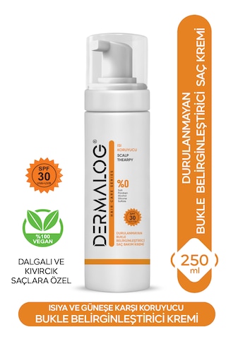 Dermalog Curl Control- Liberty Isı Koruyucu Bukle Belirginleştirici Saç Bakım Kremi 250 Ml