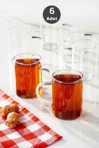 Mithra Life 6 Lı Termisil 200 Ml Kupa Bardak Mıt1015