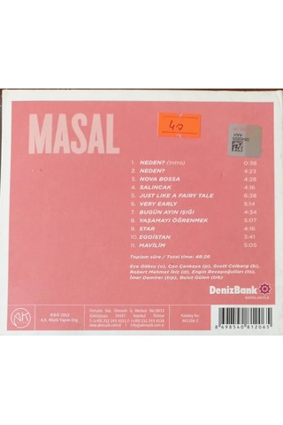 Plak Değildir Cd Dir Cd Ece Göksu Masal Cd