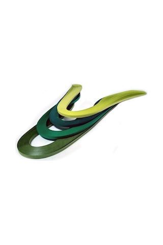 4 Farklı Ton Yeşil Renkli 400 Adetli Quilling Kağıdı 4 Farklı Ton Yeşil Renkli 400 Adetli Quilling Kağıdı