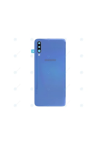 Samsung Galaxy Uyumlu A70 Kasa Kapak Sm-a705f - Yan Tuşlar Dahil - Mavi Mavi
