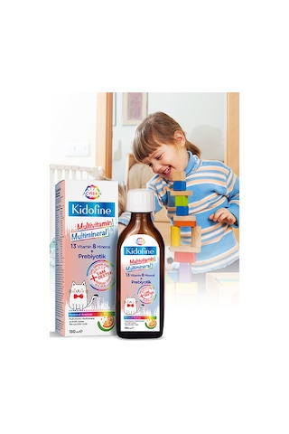 Acvison Kidofine Çocuklara Özel 13 Vitamin 8 Mineral Prebiyotik