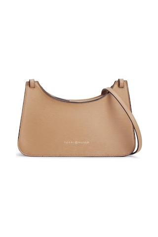 Tommy Hilfiger Kadın Çapraz Çanta Aw0aw18619rbc-14856 Koyu Bej