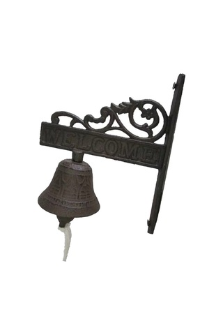 Maotai Dökme Demir Kapı Zili Asılı Bahçe Zili Kapalı Açık Duvarlar Çit Dekor 1