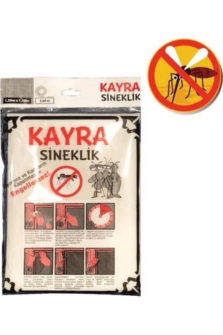 Tak Çıkar Çift Kanat Sineklik Pratik Sinek Koruyucu 150x130 Cm 130x150