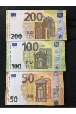 Aykar 300 Adet Euro Karışık Geçersiz Düğün Dizi Film Paraları